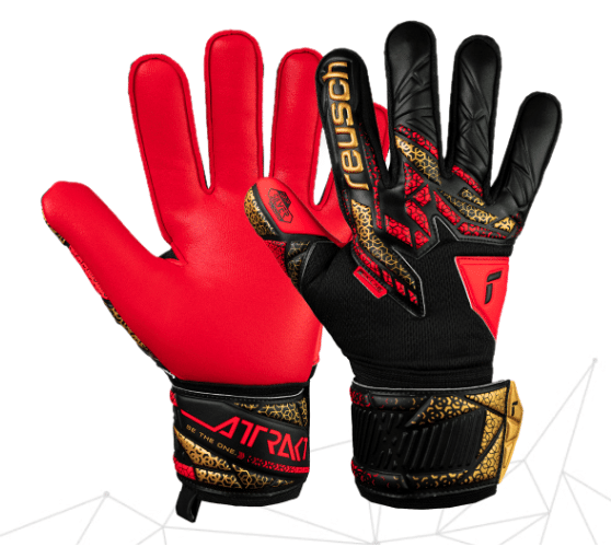 Reusch Attrakt Freegel Silver Junior Zwart
